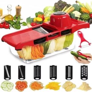 1559 – Trancheur de légumes multifonctionnel 6 en 1 neuf