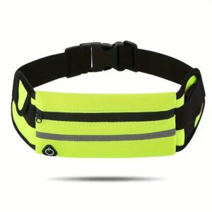 1679 – Ceinture de Sport Extérieure Grande Capacité jaune neuve