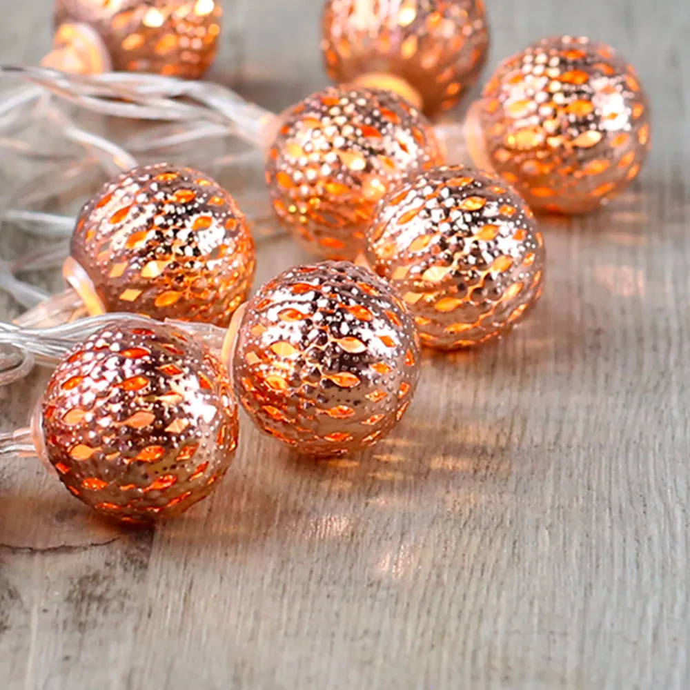 1601 – Guirlande Lumineuse de 300 cm de 20 Boules neuve – Image 6