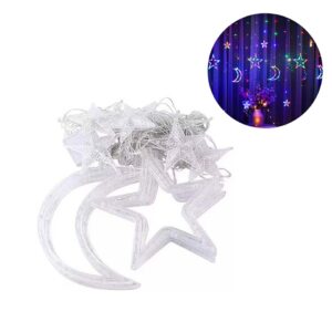 1799 – Guirlande lumineuse led en forme de lune et d&rsquo;étoile neuve