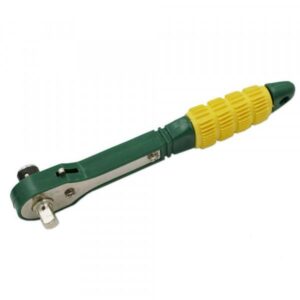 1857 – Mini clé à cliquet rapide jaune vert neuve