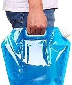 2004 – Jerrican pliable et portable pour l’eau potable (10 l) neuf