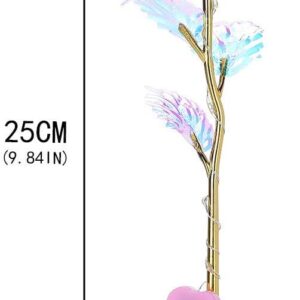 1778 – Rose dorée cadeau de saint-valentin neuve
