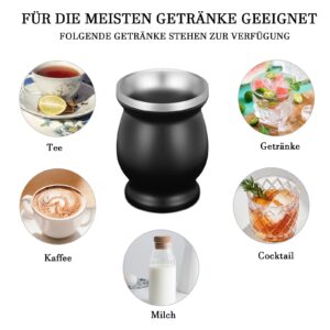 2050 – Tasse à Maté en Acier Inoxydable neuve