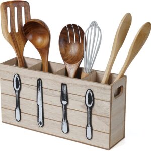 1955 – Range-couverts rustique 4 compartiments neuf