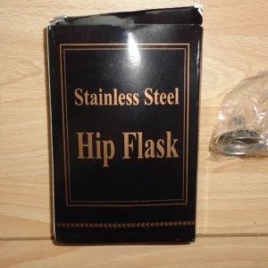 1879 – Flasque 8 oz en acier inoxydable aigle neuve