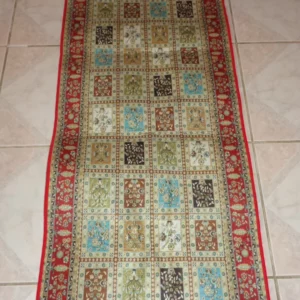 1911 – Tapis rouge 160 x 50 cm neuf