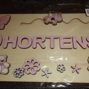1987 – Tableau puzzle Hortense en bois neuf