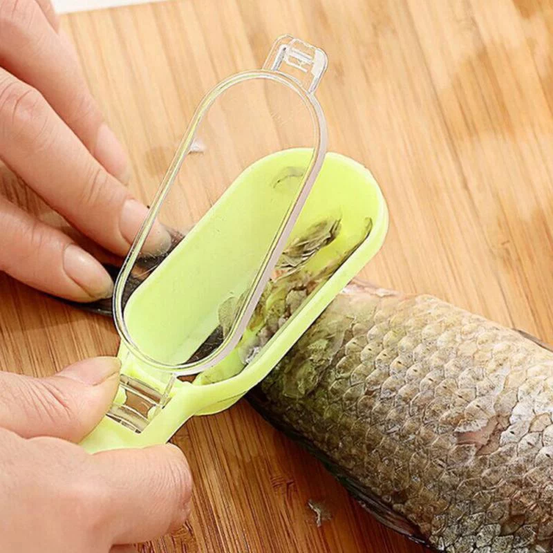 1893 – Ecailleur Brosse à écailles de poisson grattoir de peau de poisson neuf – Image 3