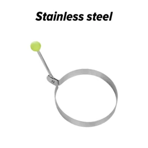 1866 – moule de cuisson en acier inoxydable rond pour pancakes , blinis , oeufs  neuf