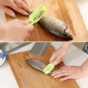 1893 – Ecailleur Brosse à écailles de poisson grattoir de peau de poisson neuf
