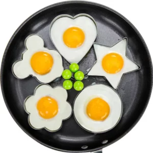 1868 – moule de cuisson en acier inoxydable tête pour pancakes , blinis , oeufs  neuf