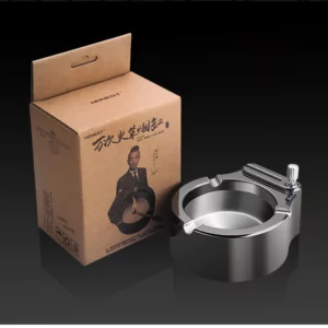 1929 – Cendrier en métal  avec Briquet Permanent neuf