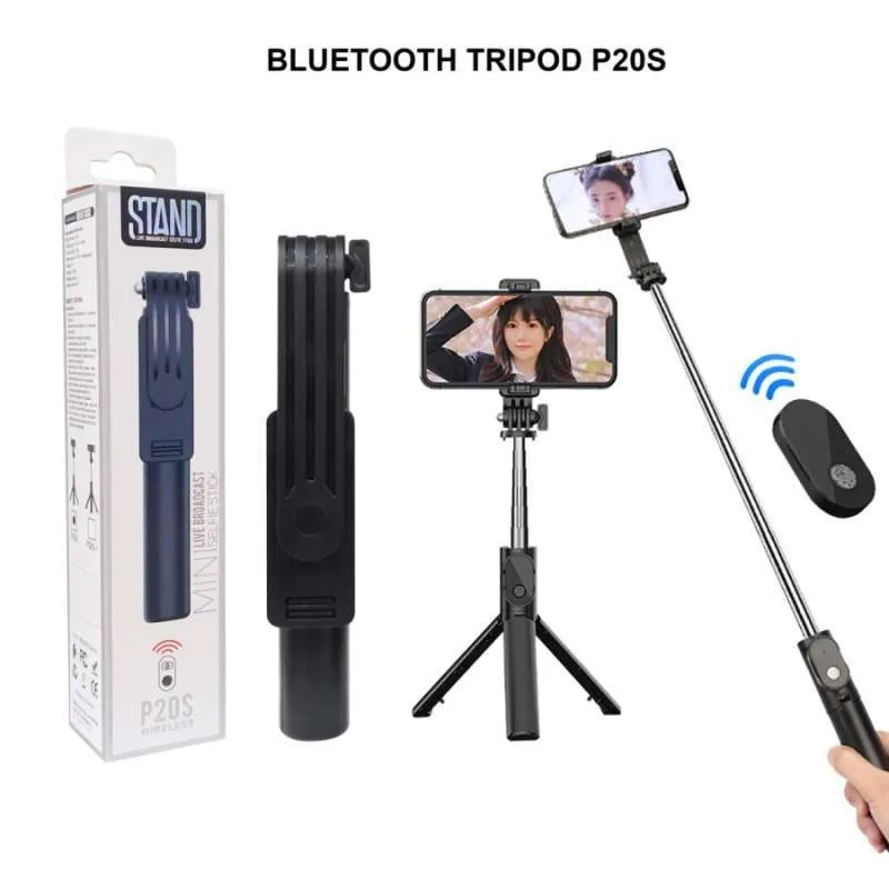 1941 – Perche à selfie Bluetooth XT02 pour téléphone neuve – Image 2