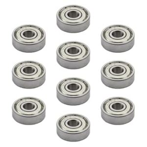 2256 – 10 roulements à billes en acier chromé 26 x 8 x 10 mm neufs