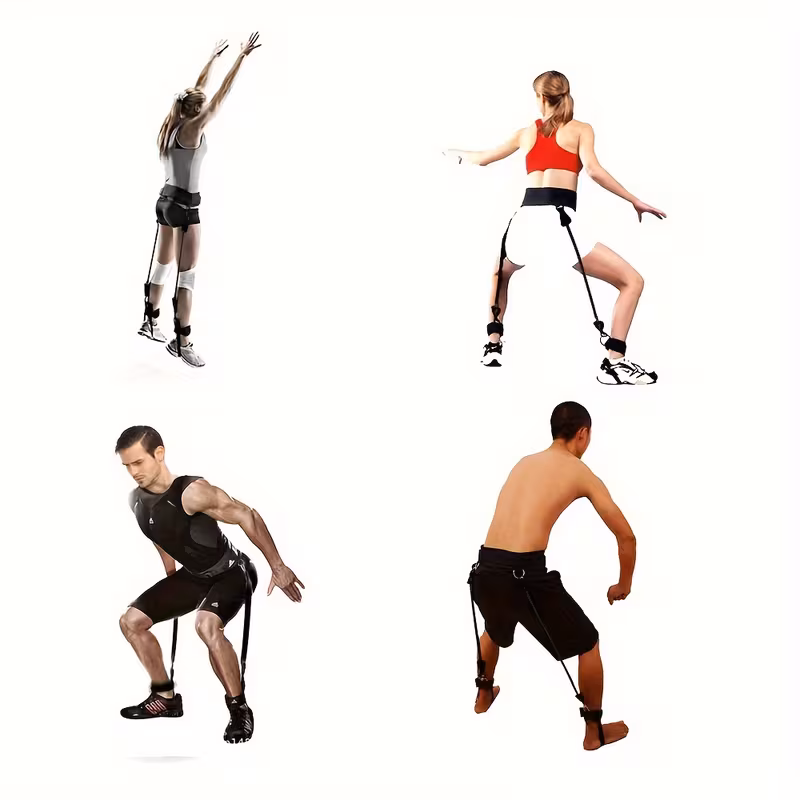 2257 – Entraîneur de Saut Vertical rouge pour Renforcer la Force des Jambes neuf – Image 18