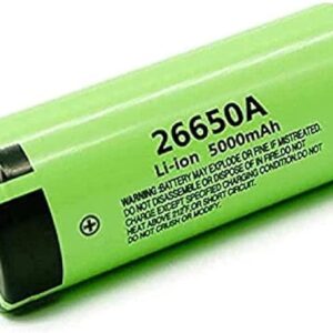 2263 – 2 Batteries Rechargeables 3,7 V 5000mAh neuves