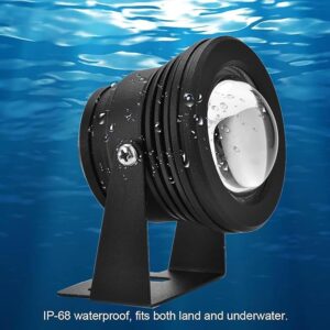 2189 – Spot submersible étanche IP67, avec télécommande (Noir) neuf