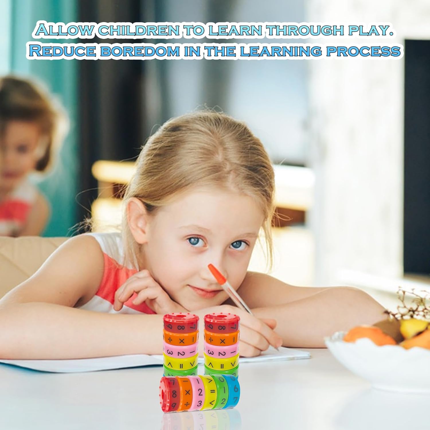 2247 – Jouets d'apprentissage d'arithmétique magnétique neuf – Image 9