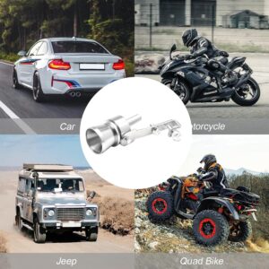 2103 – Sifflet D’échappement argent Pour Voiture neuf