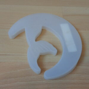 2145 – Moule en silicone queue de poisson neuf