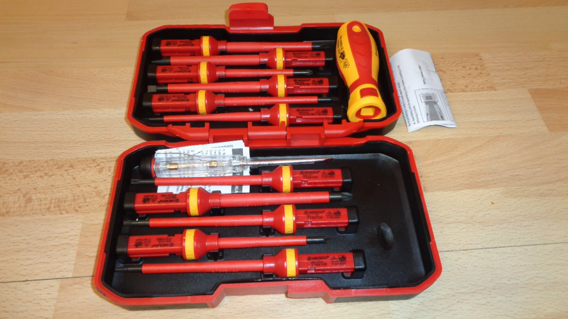 2187 – Tournevis électricien isolé 1000V – 13 pièces neufs – Image 17