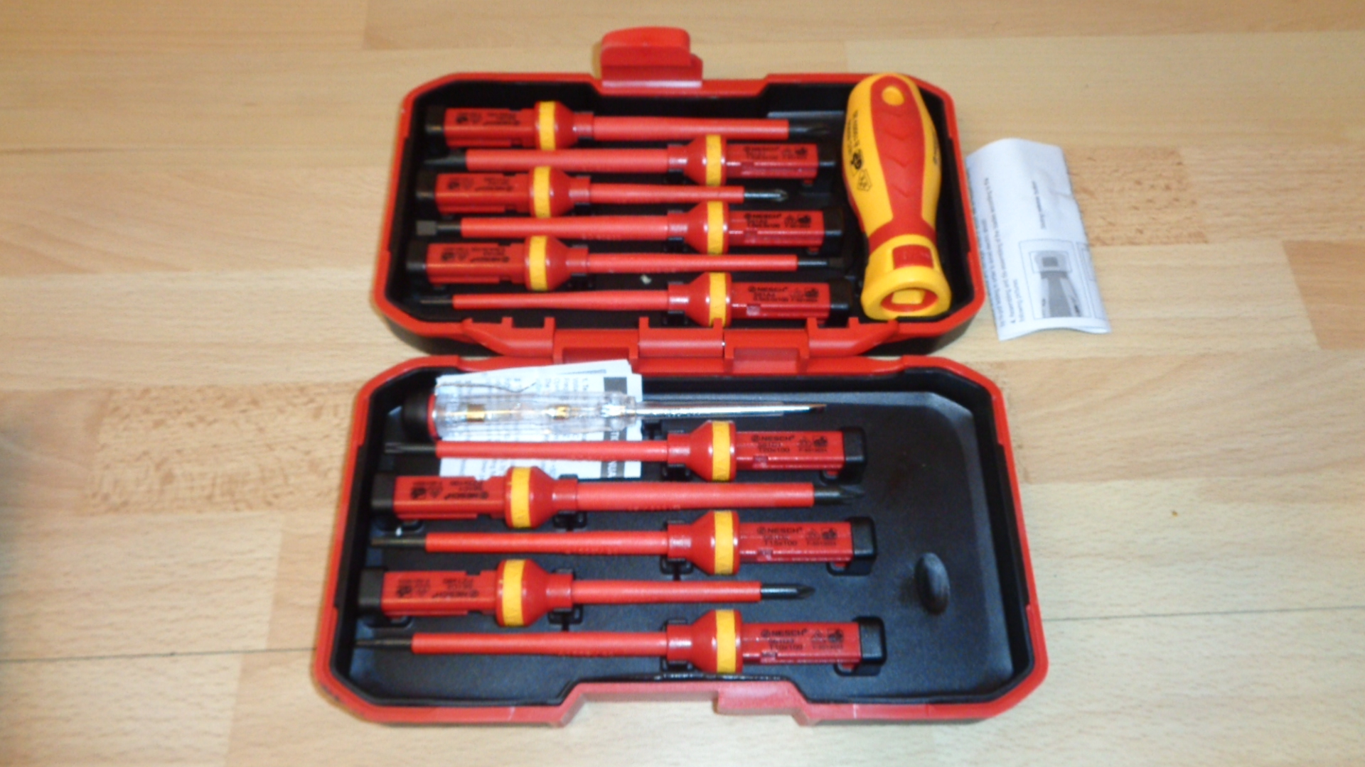 2187 – Tournevis électricien isolé 1000V – 13 pièces neufs – Image 16