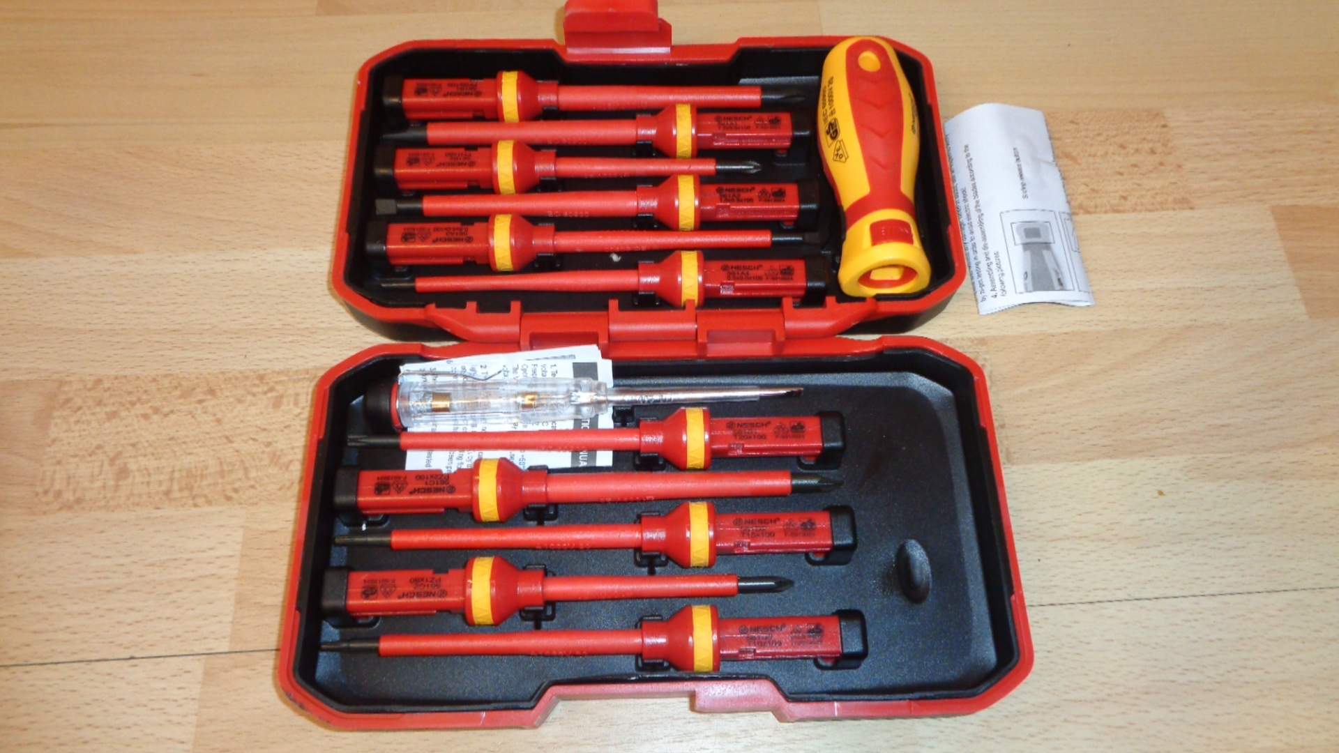 2187 – Tournevis électricien isolé 1000V – 13 pièces neufs – Image 15