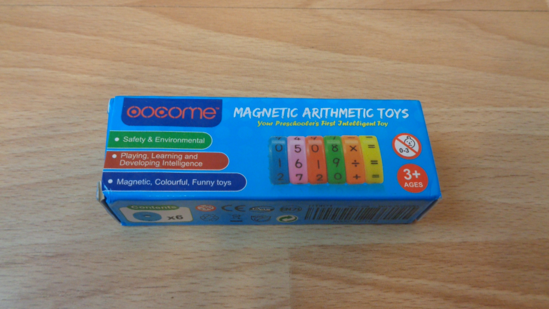 2247 – Jouets d'apprentissage d'arithmétique magnétique neuf – Image 15