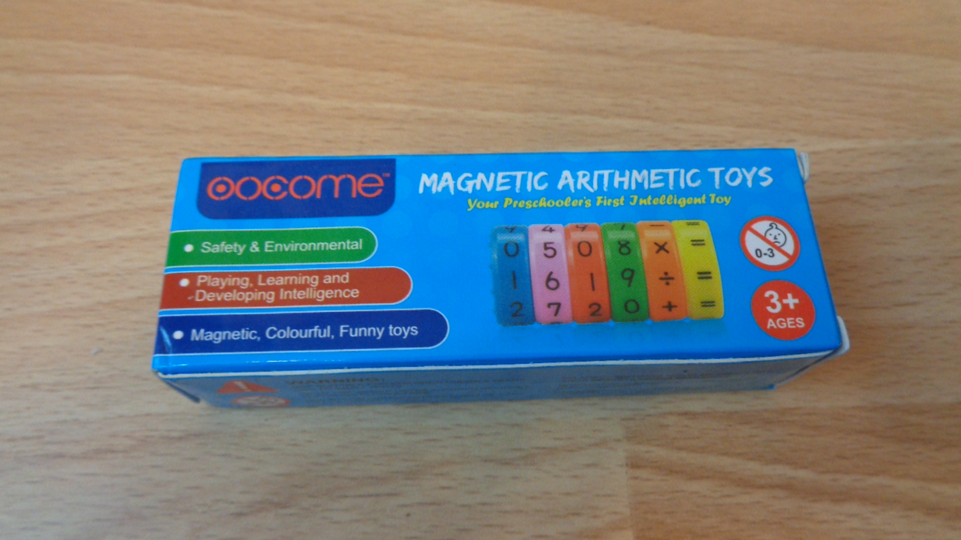 2247 – Jouets d'apprentissage d'arithmétique magnétique neuf – Image 13
