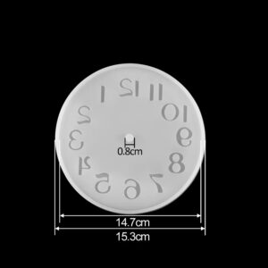 2090 – 1 moule en résine pour horloge neuf