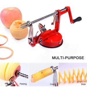 2220 – Éplucheur de fruits à manivelle en acier inoxydable neuf