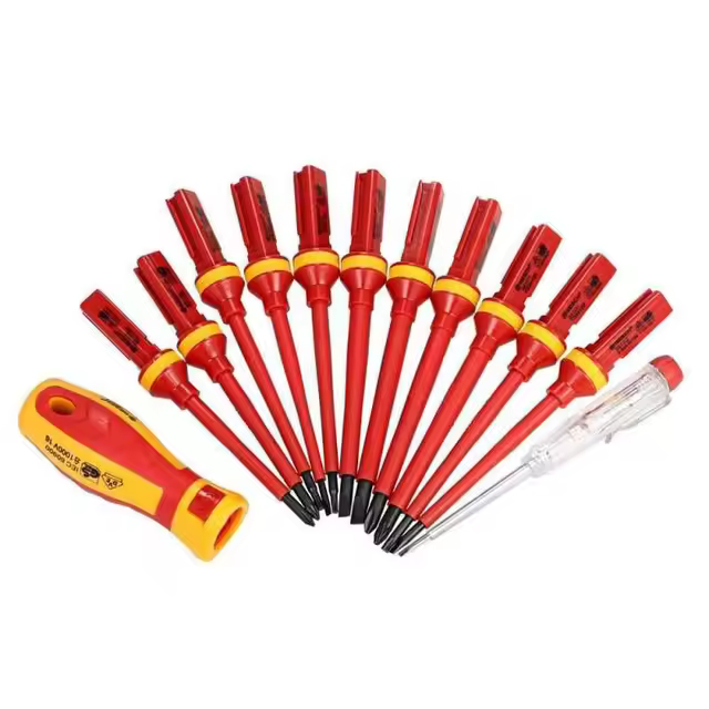 2187 – Tournevis électricien isolé 1000V – 13 pièces neufs – Image 13