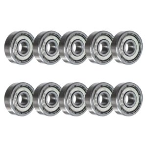2255 – 10 roulements à billes en acier chromé 22 x 7 x 9 mm neufs