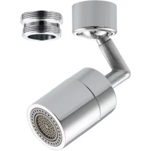 2210 – Embout de robinet pivotant à 720 ° chromé neuf