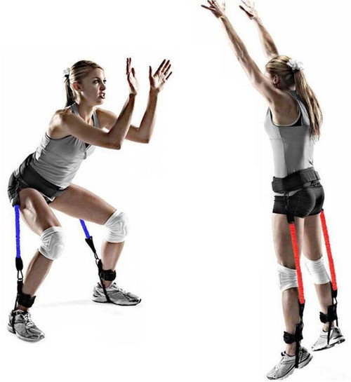 2257 – Entraîneur de Saut Vertical rouge pour Renforcer la Force des Jambes neuf – Image 13