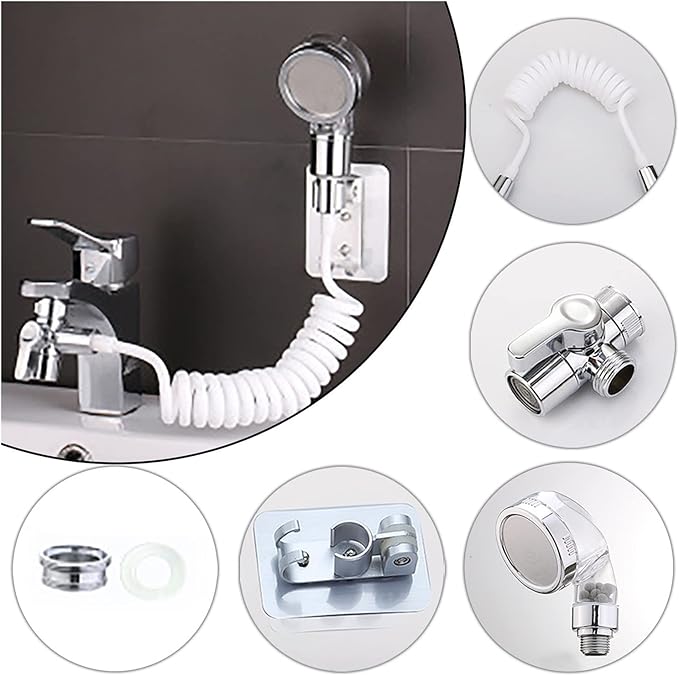 2292 – Ensemble de fixation de pomme de douche d'évier neuf – Image 4