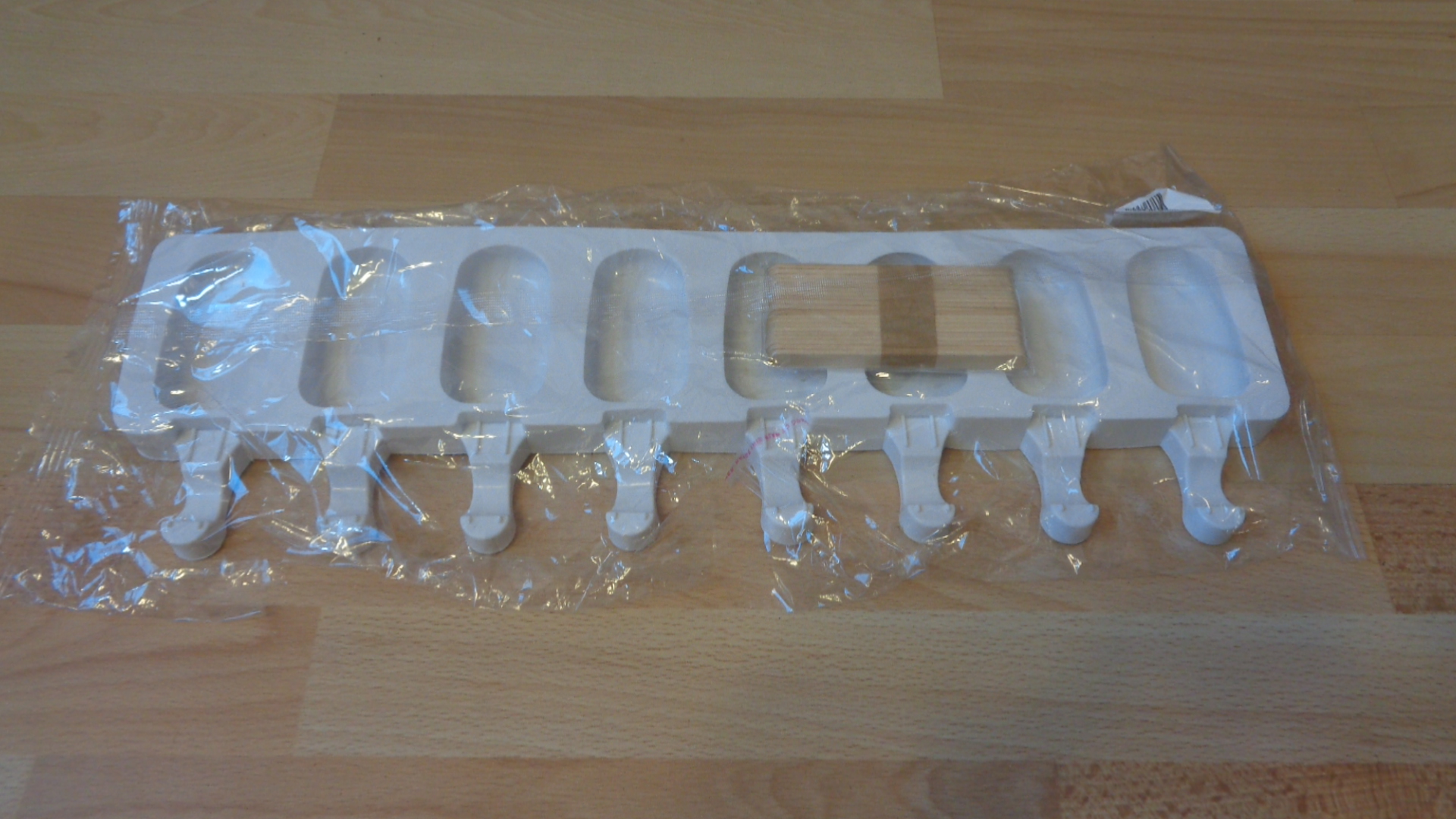 2285 – Moule Glace 8 Cellules, Moule à Glace en Silicone avec 20 Batonnets neuf – Image 7