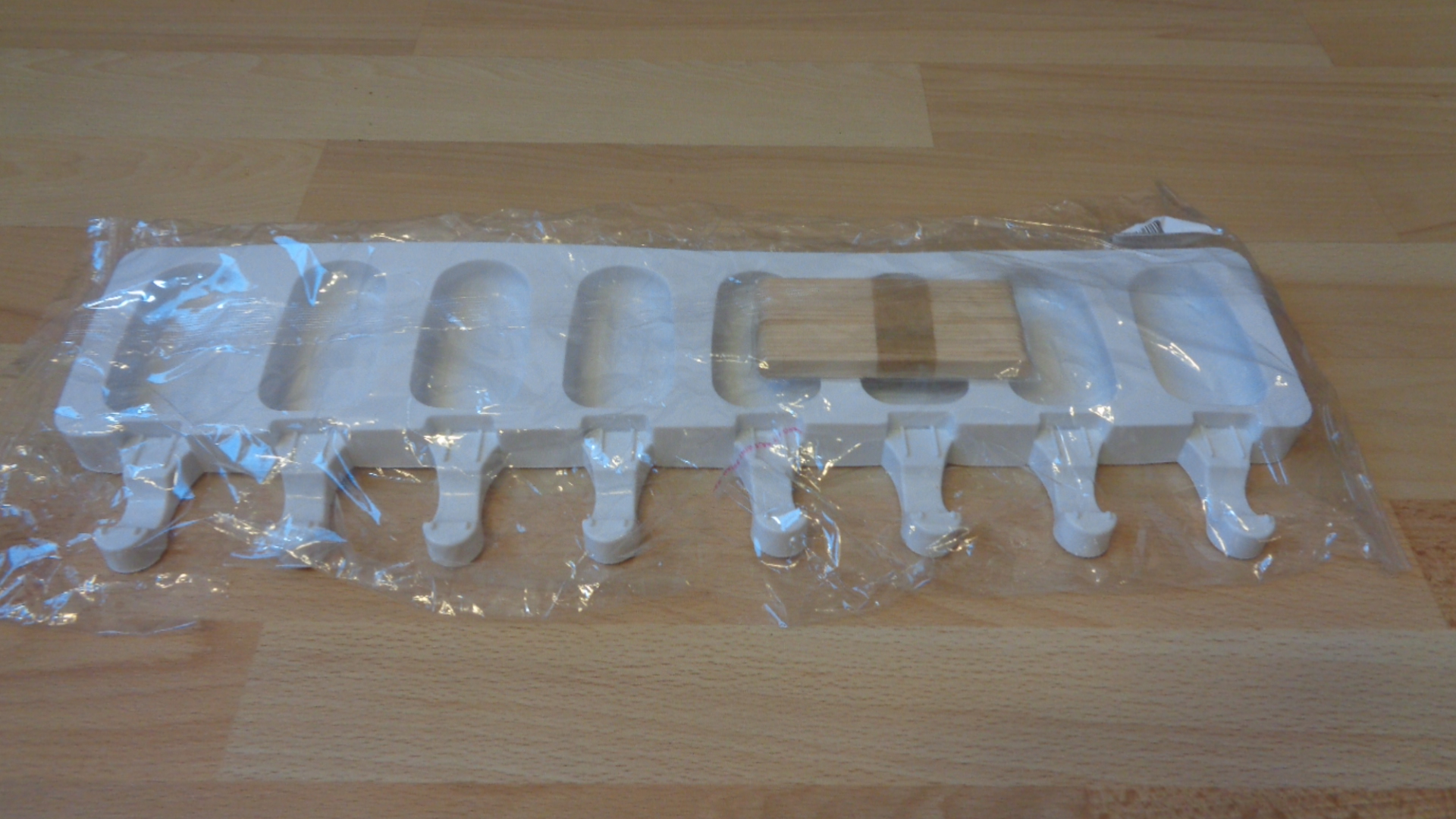 2285 – Moule Glace 8 Cellules, Moule à Glace en Silicone avec 20 Batonnets neuf – Image 6