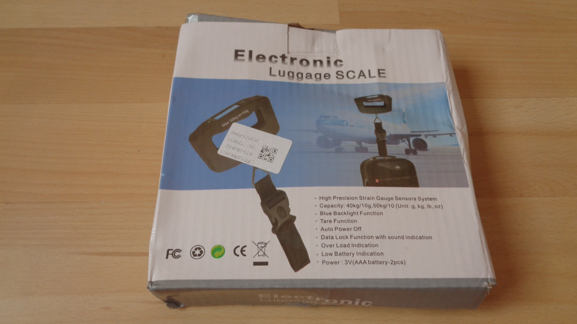 2327 –Balance à bagages numérique 50kg/10g neuve – Image 20