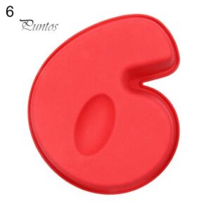 2483 – Moule en Silicone numéro 6 ou 9 neuf