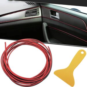 2452 – Bande décorative rouge pour voiture, 3 m neuve