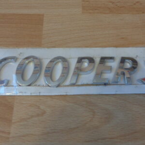 2493 – Emblème COOPER S pour Voiture neuf