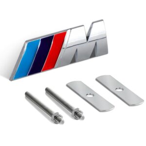 2559 – Logo ///M pour BMW 85 mm x 30 mm Chromé neuf