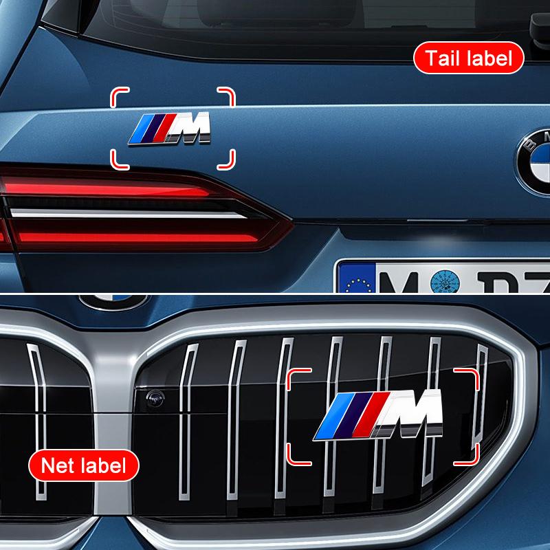 2559 – Logo ///M pour BMW 85 mm x 30 mm Chromé neuf – Image 4