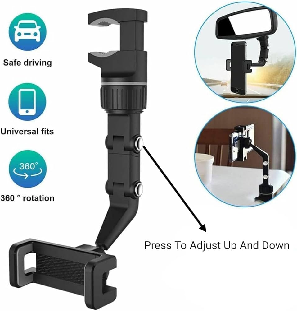 2588 – Support universel pour téléphone portable avec pince, multi-articulations neuf – Image 2