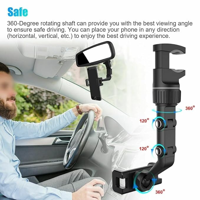 2588 – Support universel pour téléphone portable avec pince, multi-articulations neuf