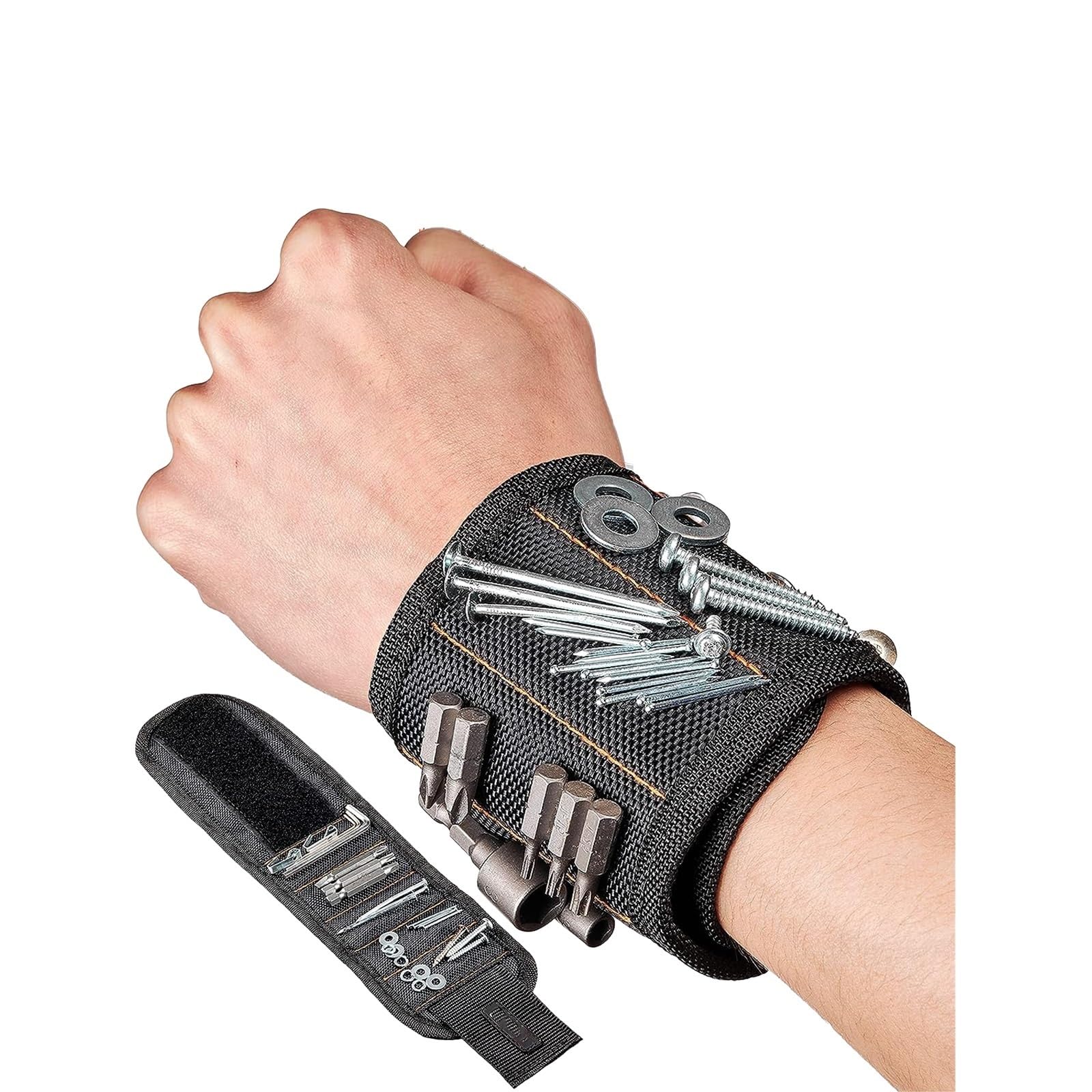 2574 –Bracelet magnétique pour maintenir les vis, les clous, les forets neuf – Image 2