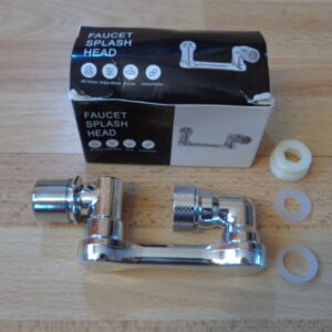 2641 – Rallonge de robinet rotative universelle neuf