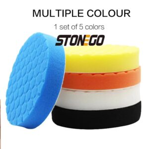 2647 – 5 tampons de polissage pour voiture neufs